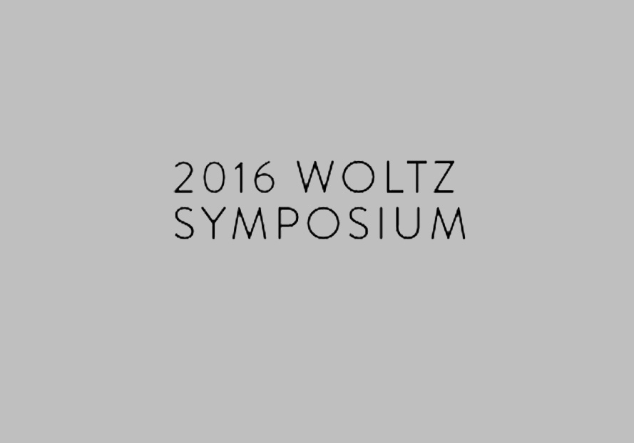 2016 WOLTZ SYMPOSIUM ECOLOGIES OF PROSPERITY FOR THE LIVING CITY
