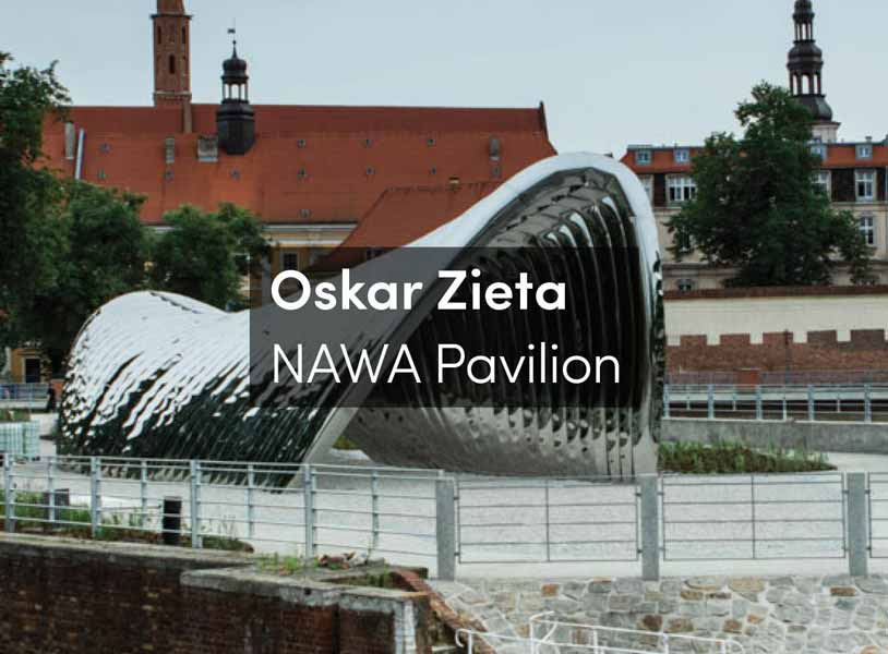 NAWA Pavilion: Inflated steel sculpture