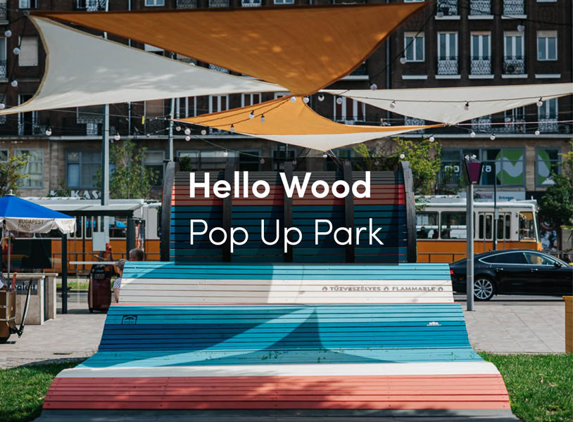 Pop Up Park: a Summer Oasis in an Underused Public Space