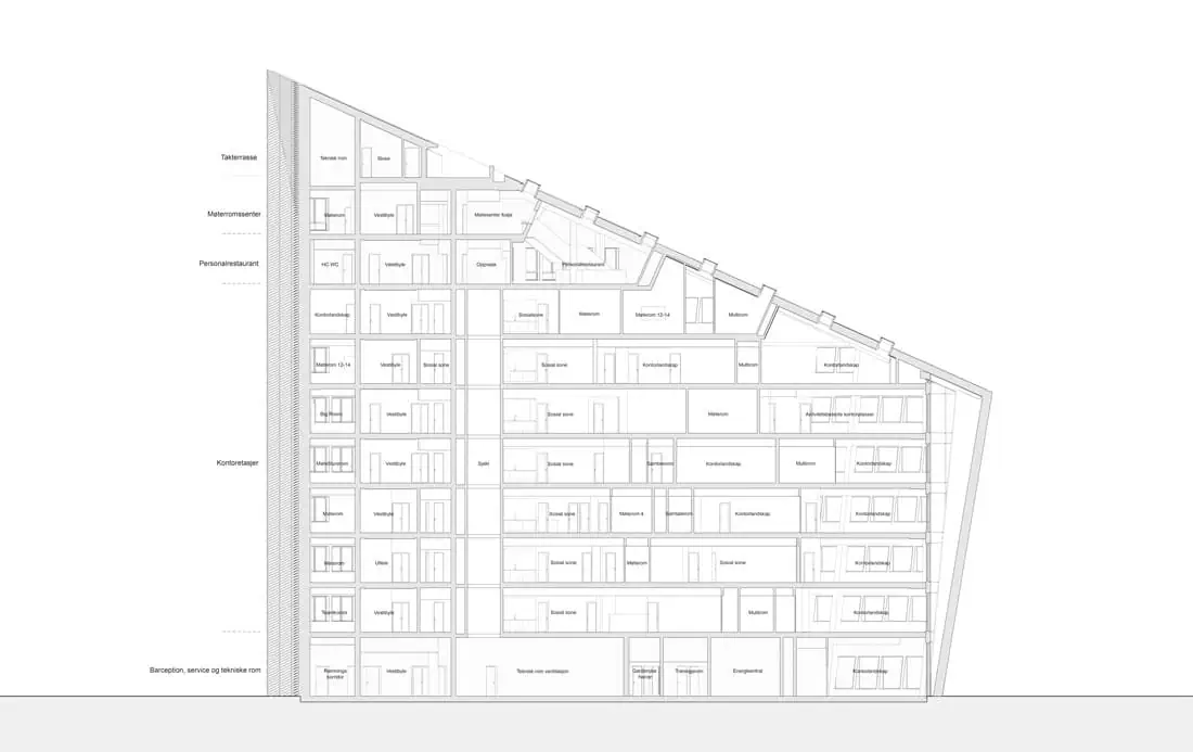 Powerhouse Telemark © Snøhetta