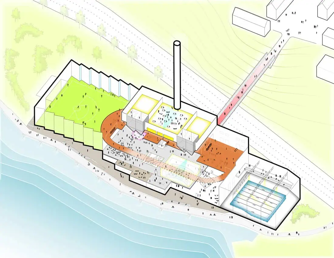 Beloit College Powerhouse © Studio Gang