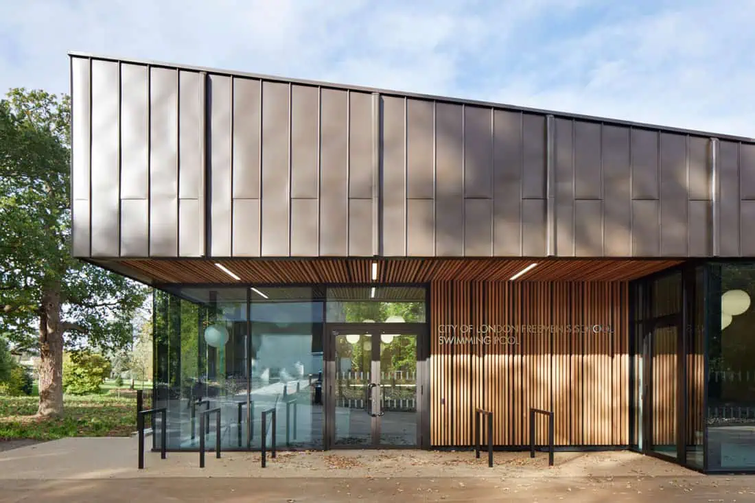 Freemen's School Swimming Pool © Jack Hobhouse width=