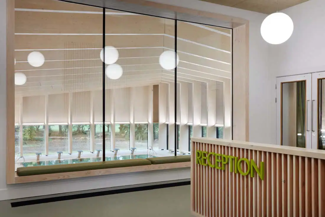 Freemen's School Swimming Pool © Jack Hobhouse width=