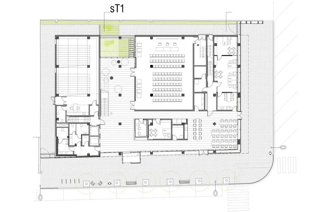 Palmira Domènech Civic Centre © AMB
