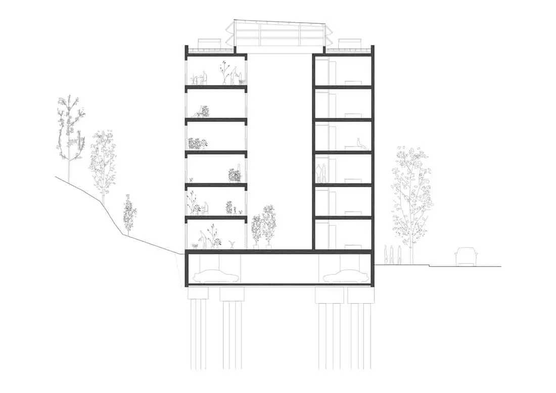 Social Housing Torre Baró © DATAAE + narch + maira arquitectes