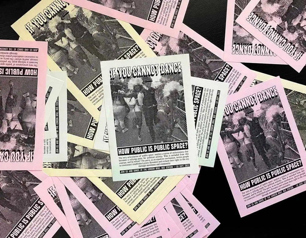 Three Parties in Wonderland flyers - Photo Ernesto Ibáñez.