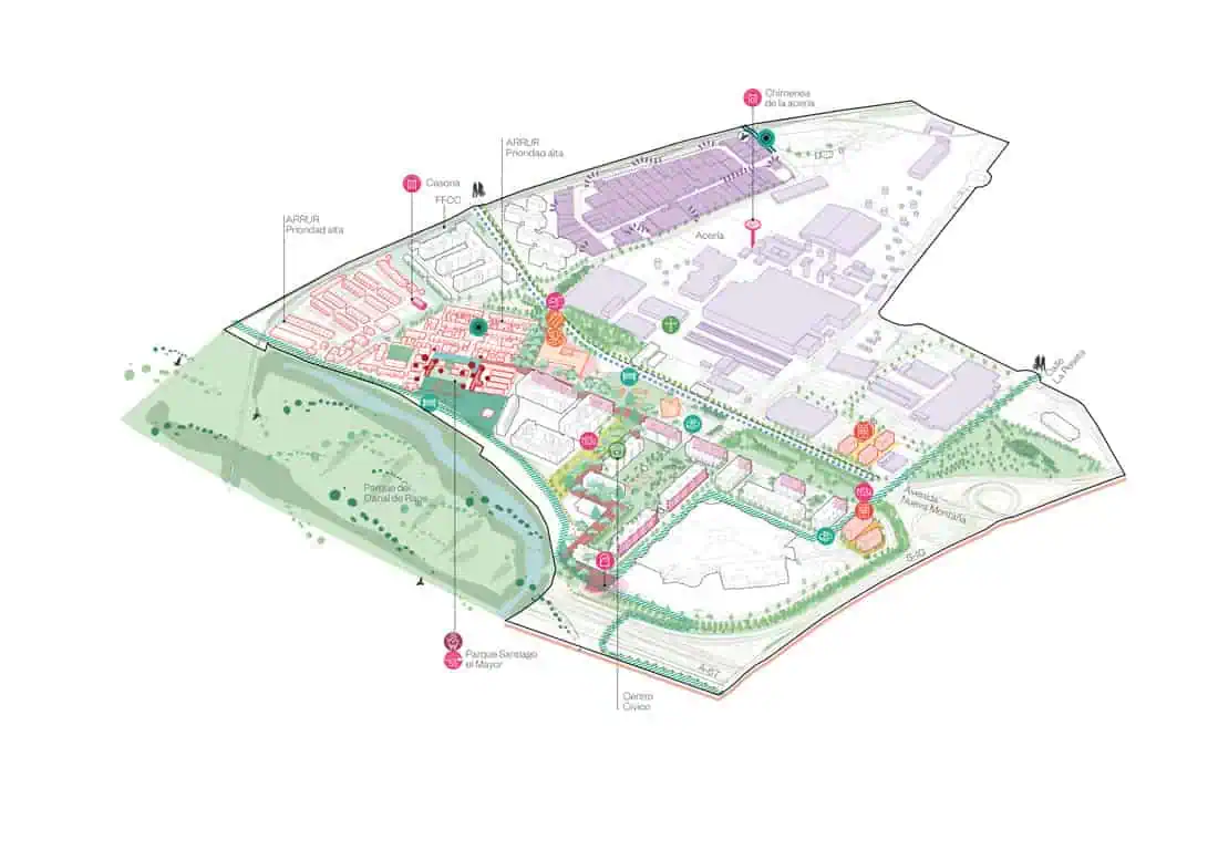 Santander Neighborhood Plan © Landlab
