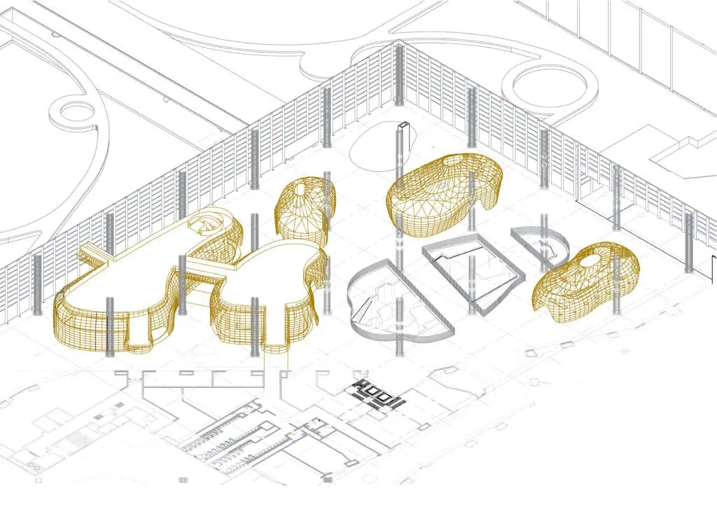 Kempegowda International Airport, Terminal 2 Departures © Enter Projects Asia + SOM