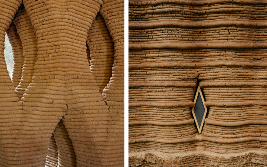 Details 3D Print House del IAAC, Valldaura Labs © Gregori Civera