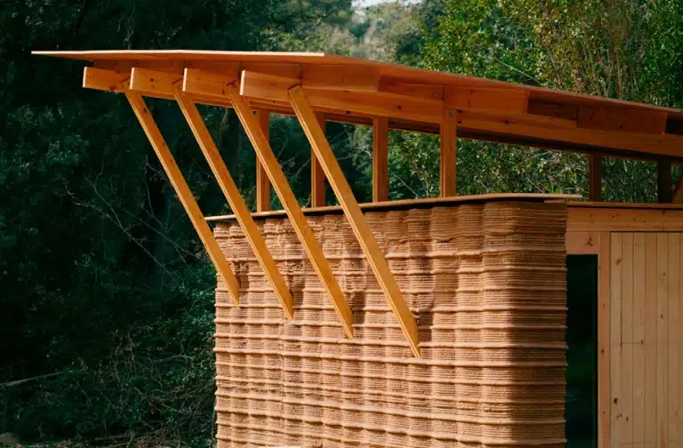 Details 3D Print House del IAAC, Valldaura Labs © Gregori Civera