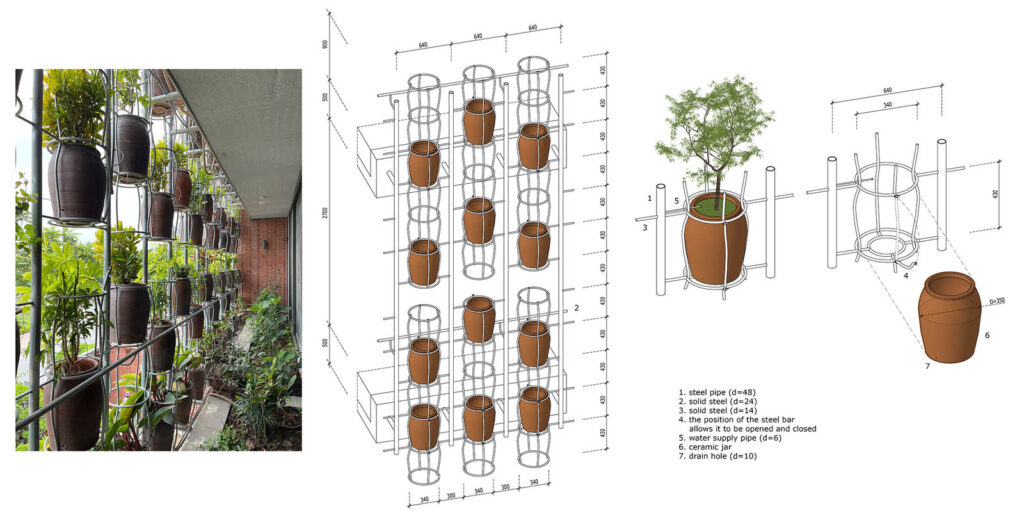 Flying Vegetation @ H&P Architects