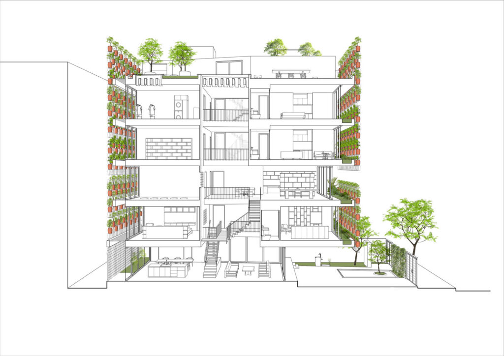Flying Vegetation @ H&P Architects